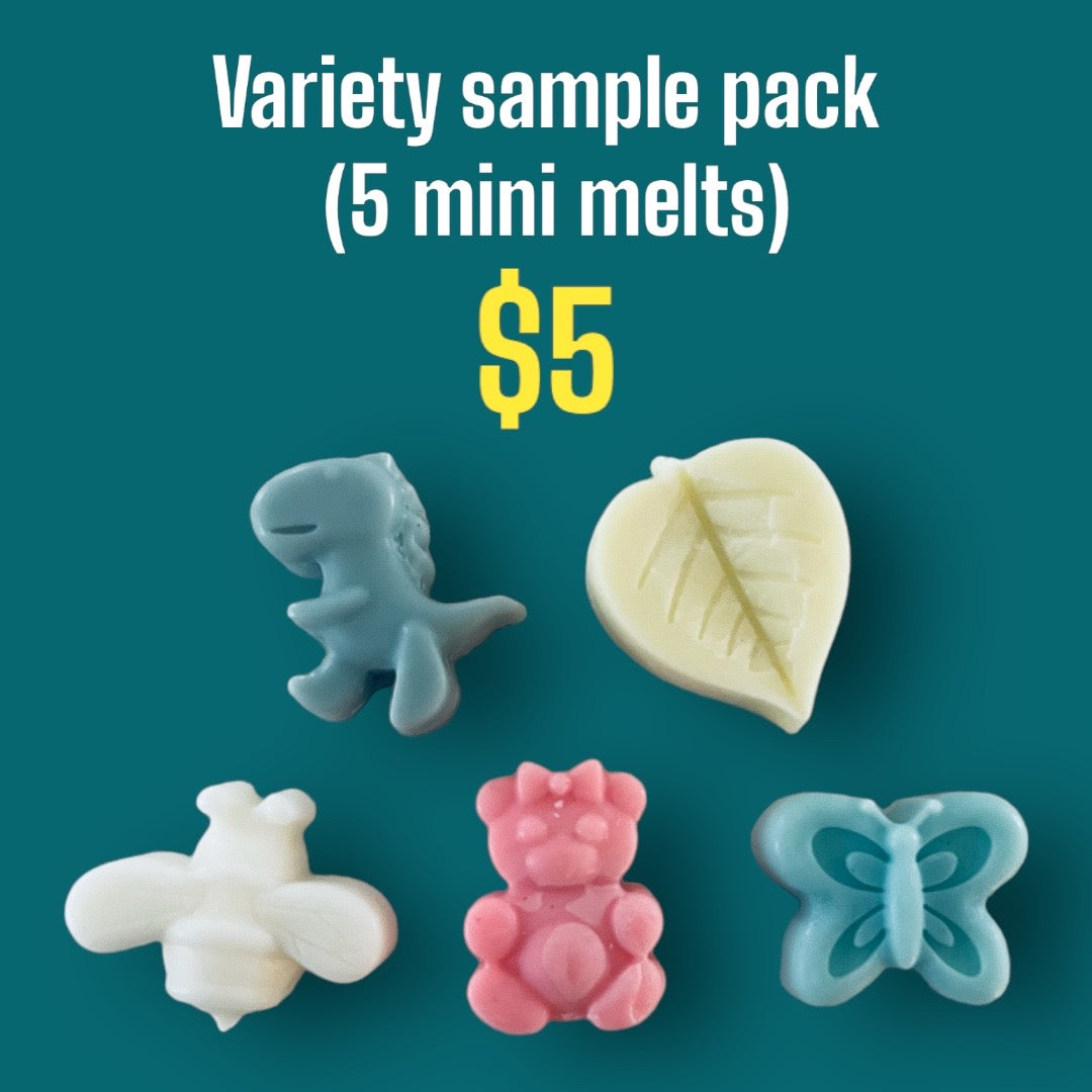 A Wax Melt Sample Pack! 100% Soy Wax Melt