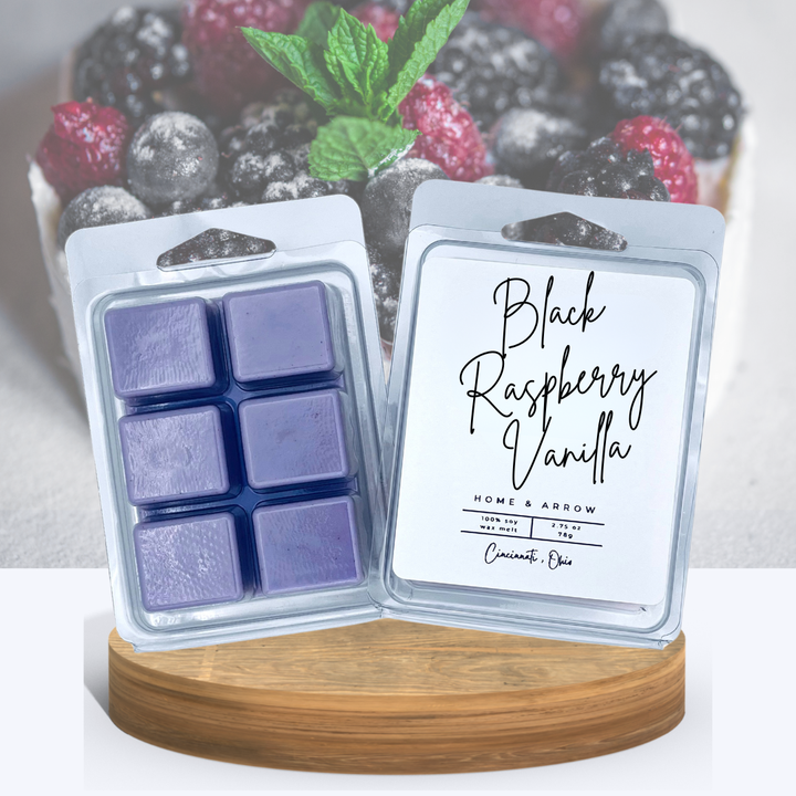 Black Raspberry + Vanilla 100% Soy Wax Melt