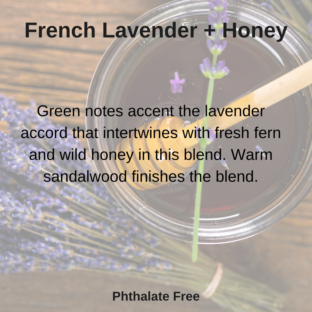 French Lavender + Honey 100% Soy Wax Melt