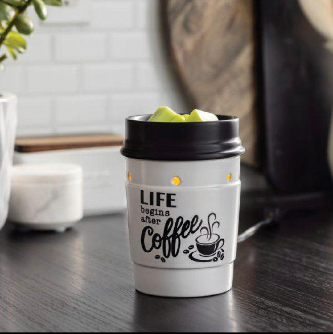 Life Begins After Coffee Warmer