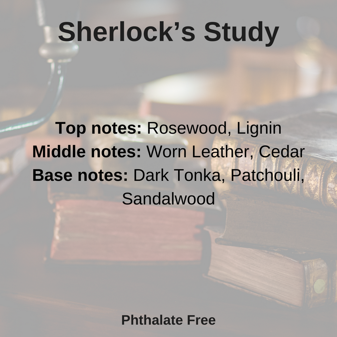 Sherlock's Study 100% Soy Wax Melt