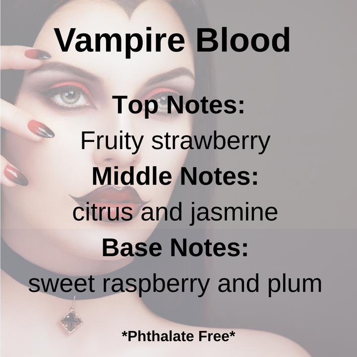Vampire Blood Soy Coconut Wood Wick 12oz. Candle