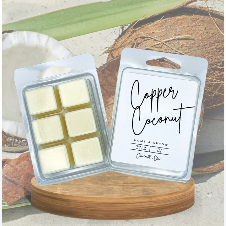 Copper Coconut 100% Soy Wax Melt
