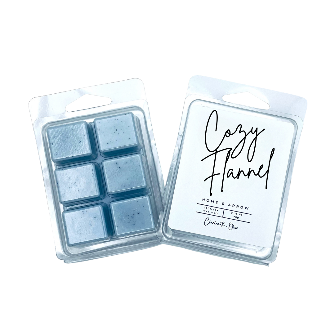 Cozy Flannel 100% Soy Wax Melt