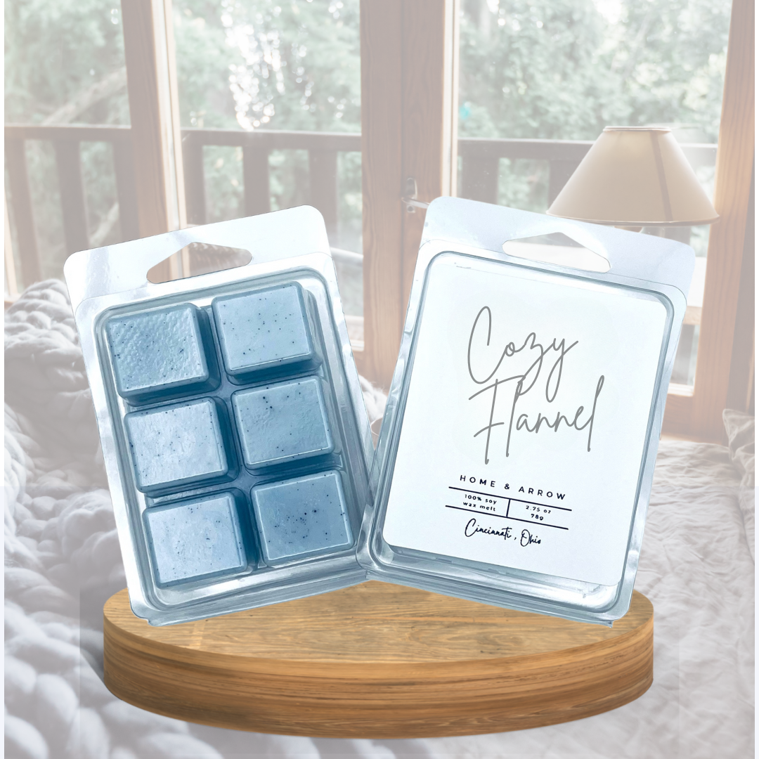 Cozy Flannel 100% Soy Wax Melt