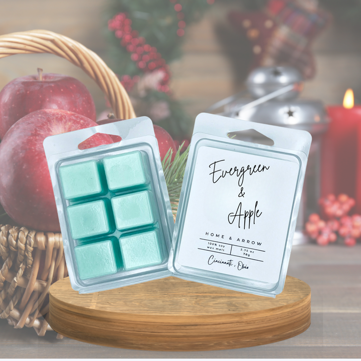 Evergreen & Apple 100% Soy Wax Melt