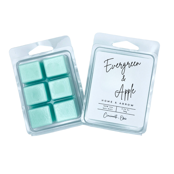 Evergreen & Apple 100% Soy Wax Melt