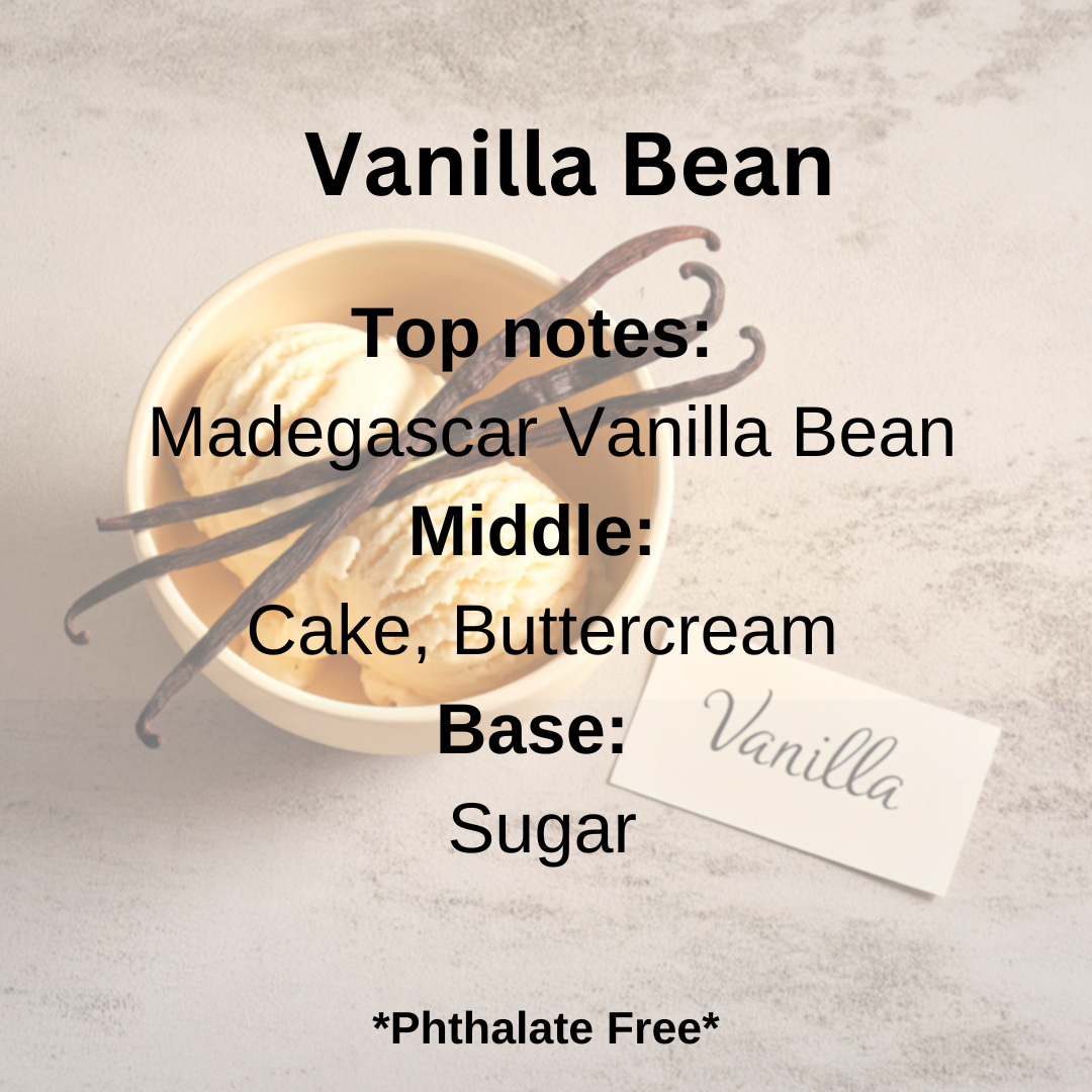 Vanilla Bean 100% Soy Wax Melt