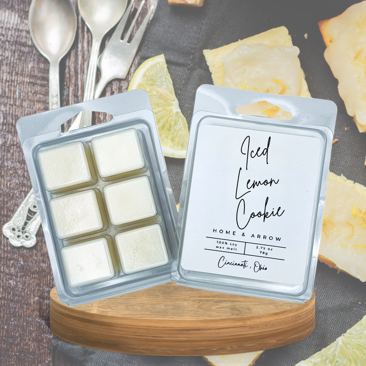 Iced Lemon Cookie 100% Soy Wax Melt