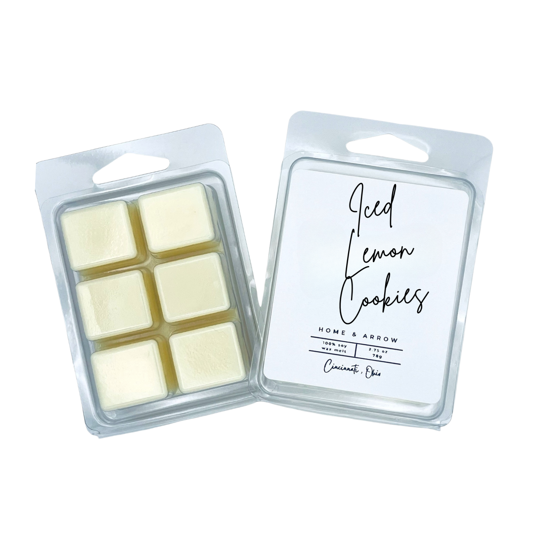 Iced Lemon Cookie 100% Soy Wax Melt