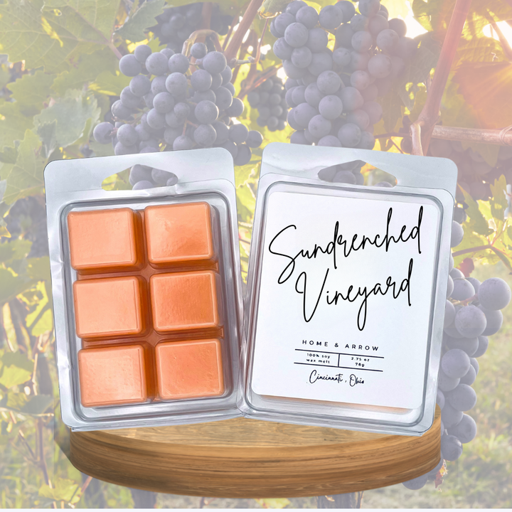 Sundrenched Vineyard 100% Soy Wax Melt