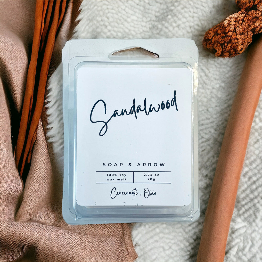 Sandalwood 100% Soy Wax Melt