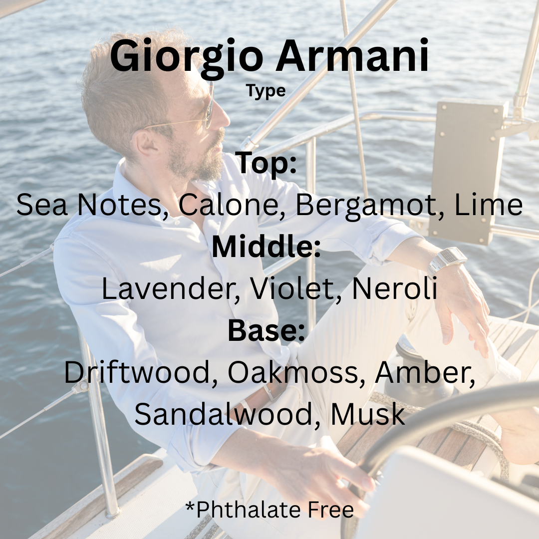 Giorgio Armani - Type  100% Soy Wax Melt
