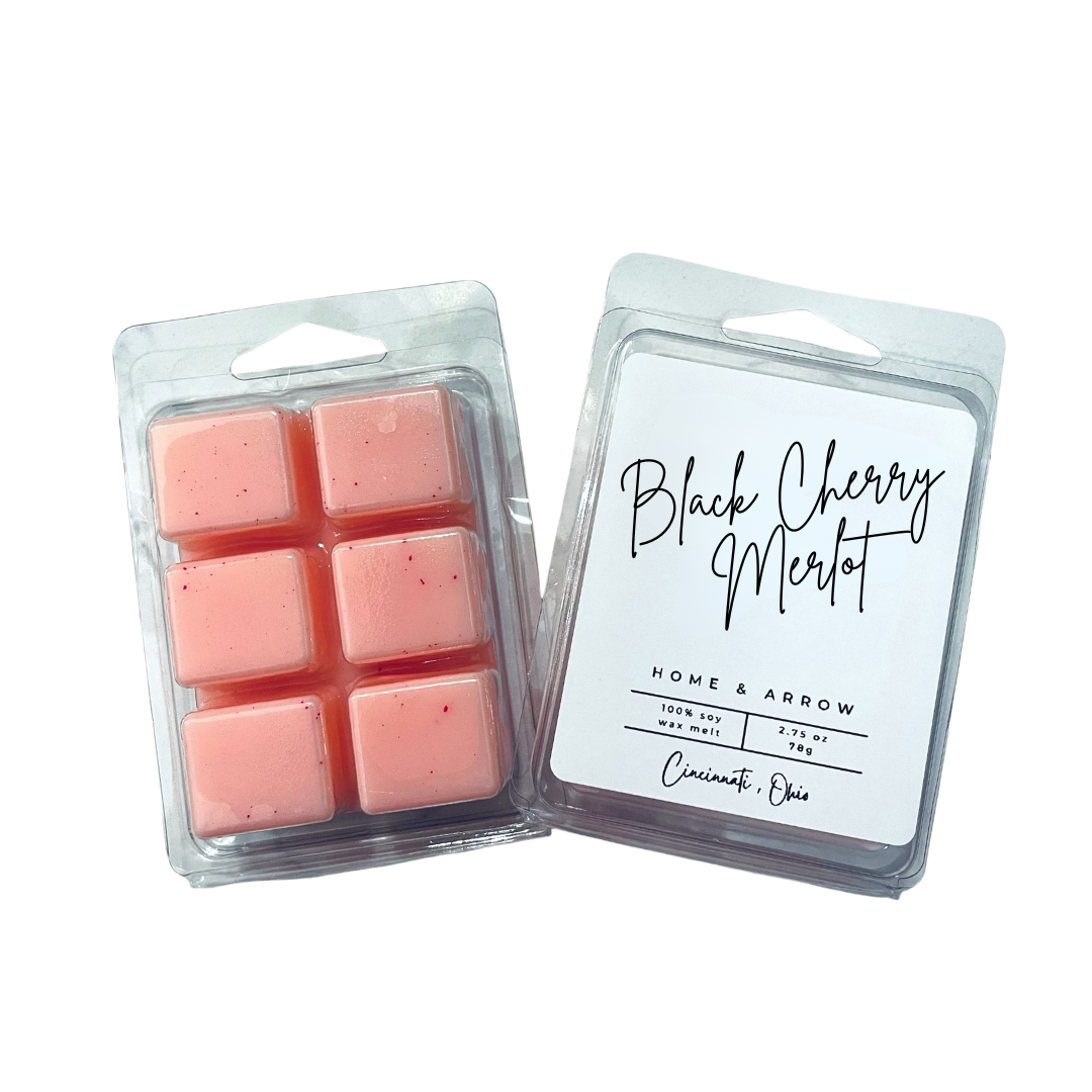 Black Cherry Merlot 100% Soy Wax Melt