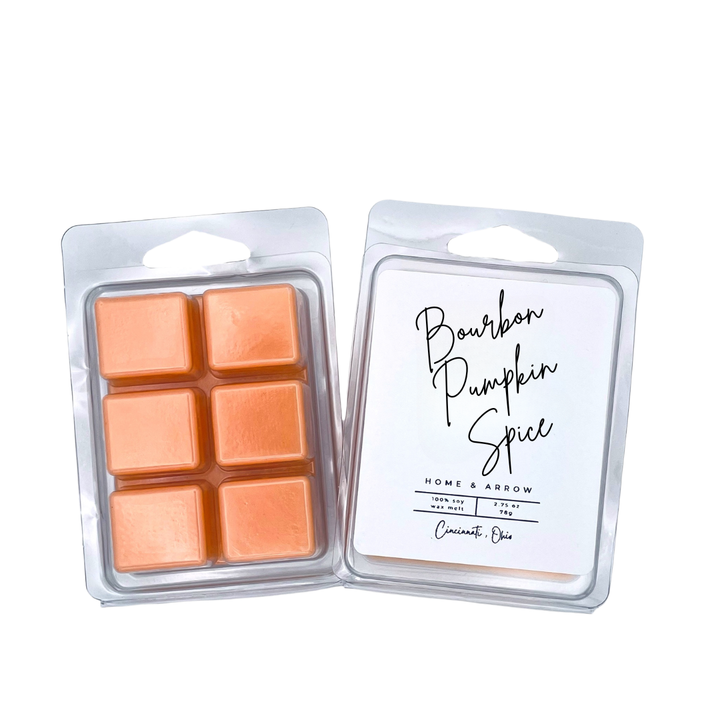 Bourbon Pumpkin Spice 100% Soy Wax Melt