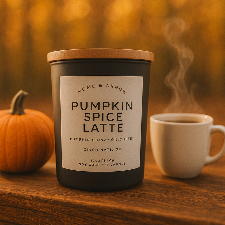 Pumpkin Spice Latte Soy Coconut 12oz. Candle