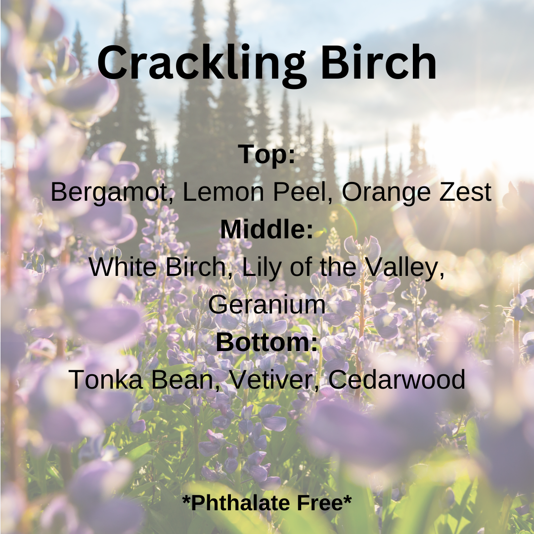Crackling Birch 100% Soy Wax Melt
