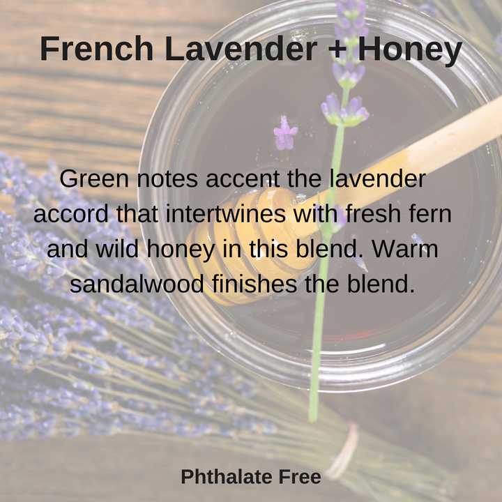 French Lavender + Honey 100% Soy Wax Melt