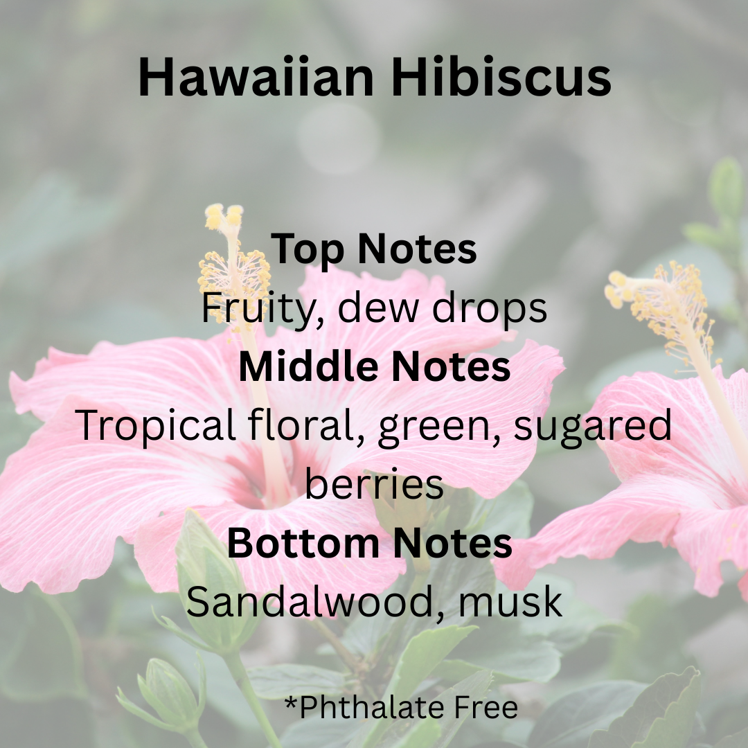 Hawaiian Hibiscus 100% Soy Wax Melt