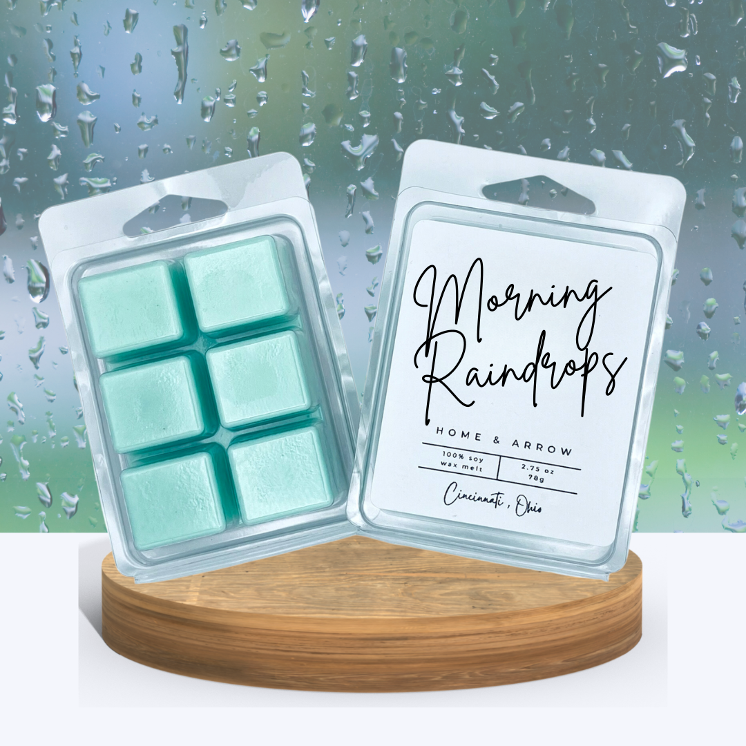 Morning Raindrops 100% Soy Wax Melt