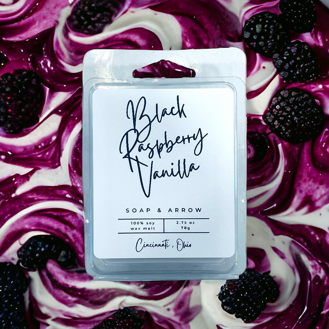 Black Raspberry + Vanilla 100% Soy Wax Melt