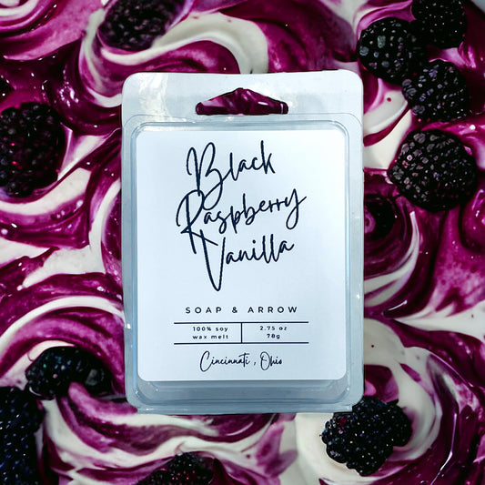 Black Raspberry + Vanilla 100% Soy Wax Melt