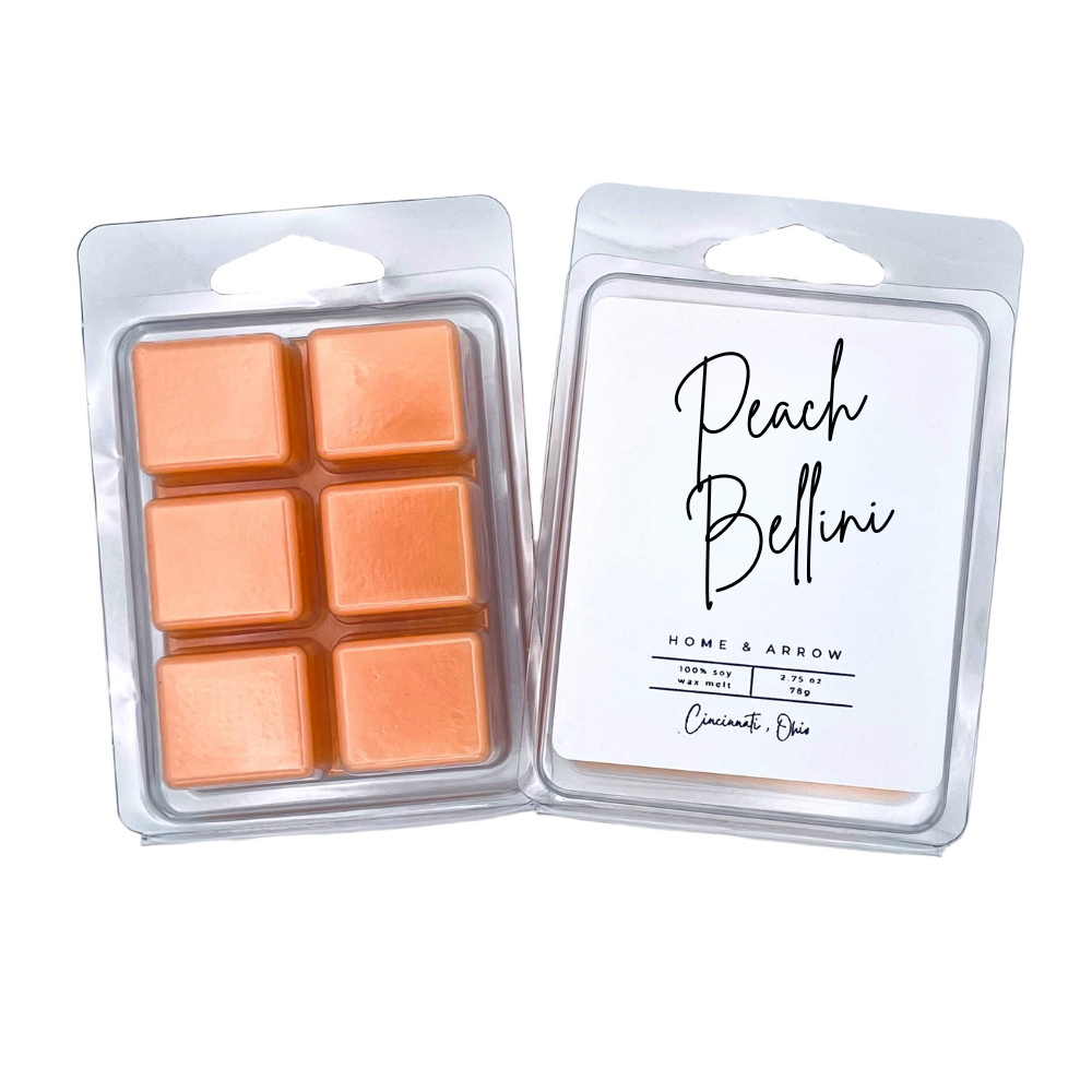 Peach Bellini 100% Soy Wax Melt