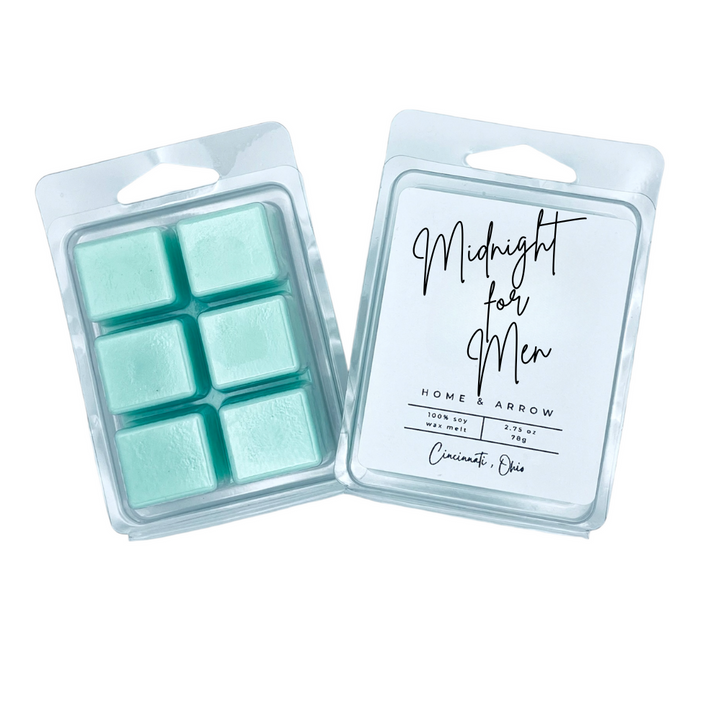 Midnight for Men 100% Soy Wax Melt