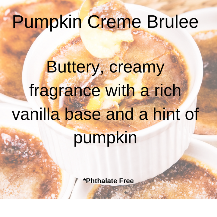 Pumpkin Creme Brulee  100% Soy Wax Melt