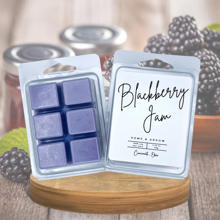 Blackberry Jam 100% Soy Wax Melt