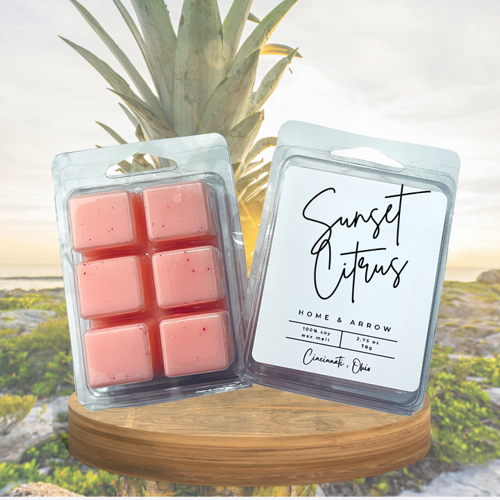 Sunset Citrus 100% Soy Wax Melt