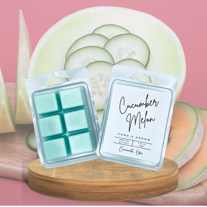 Cucumber Melon 100% Soy Wax Melt