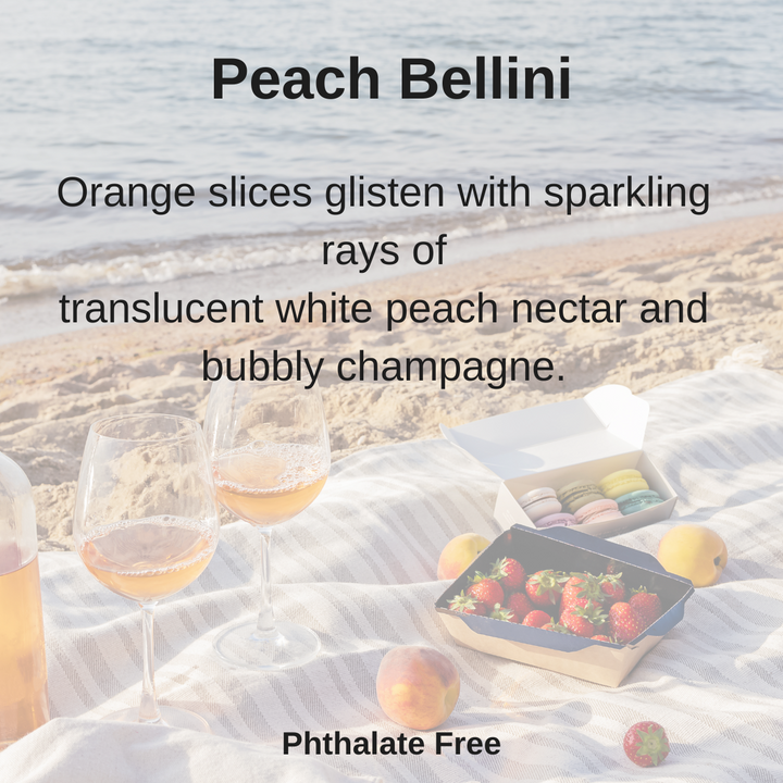 Peach Bellini 100% Soy Wax Melt