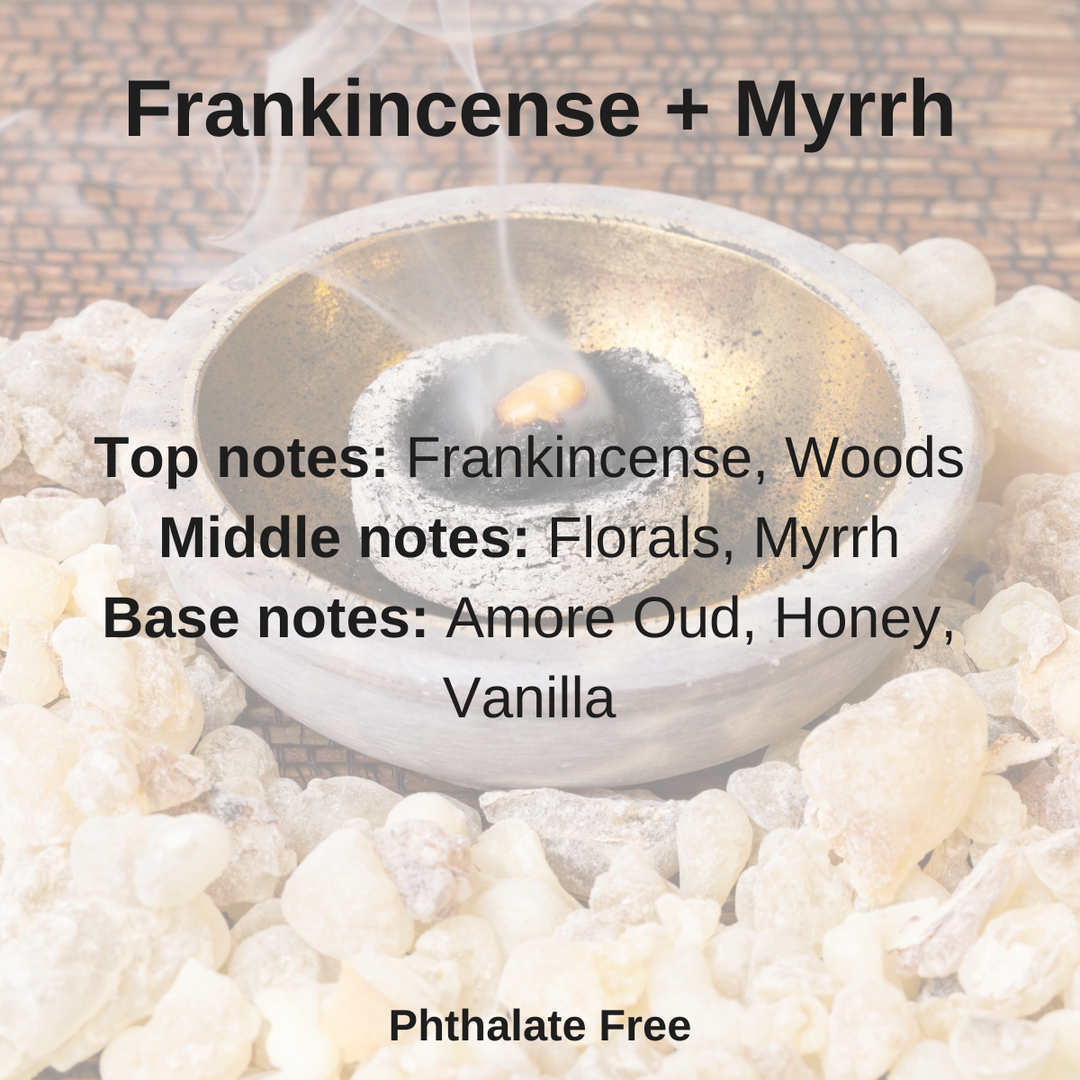 Frankincense + Myrrh 100% Soy Wax Melt