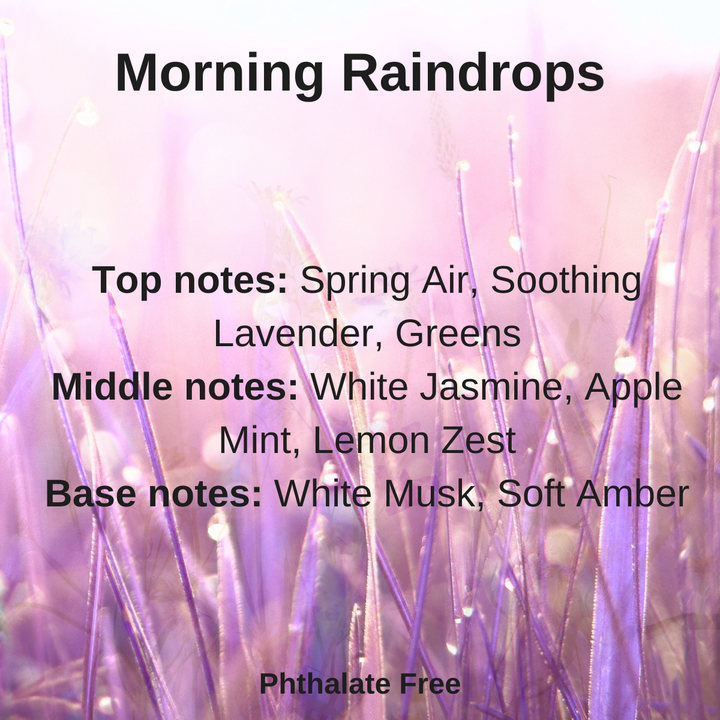 Morning Raindrops 100% Soy Wax Melt