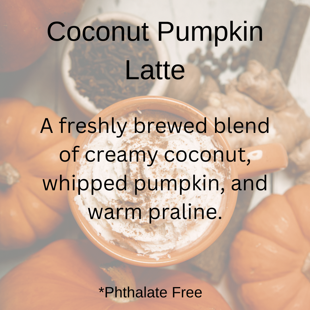 Coconut Pumpkin Latte 100% Soy Wax Melt