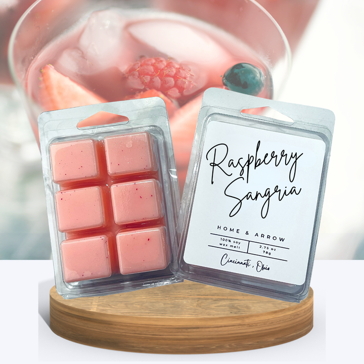 Raspberry Sangria 100% Soy Wax Melt