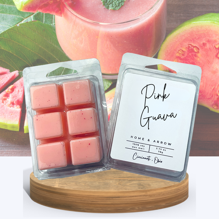 Pink Guava  100% Soy Wax Melt