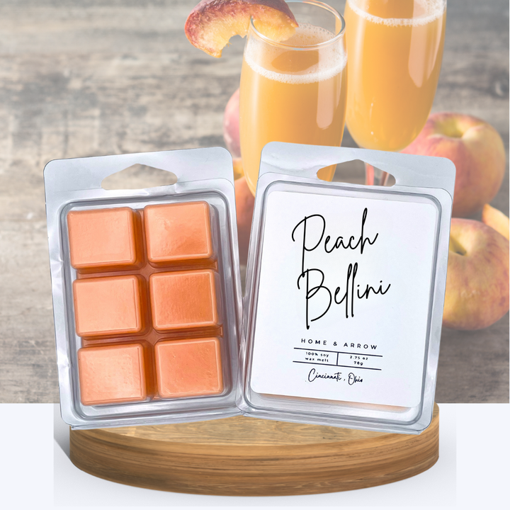 Peach Bellini 100% Soy Wax Melt