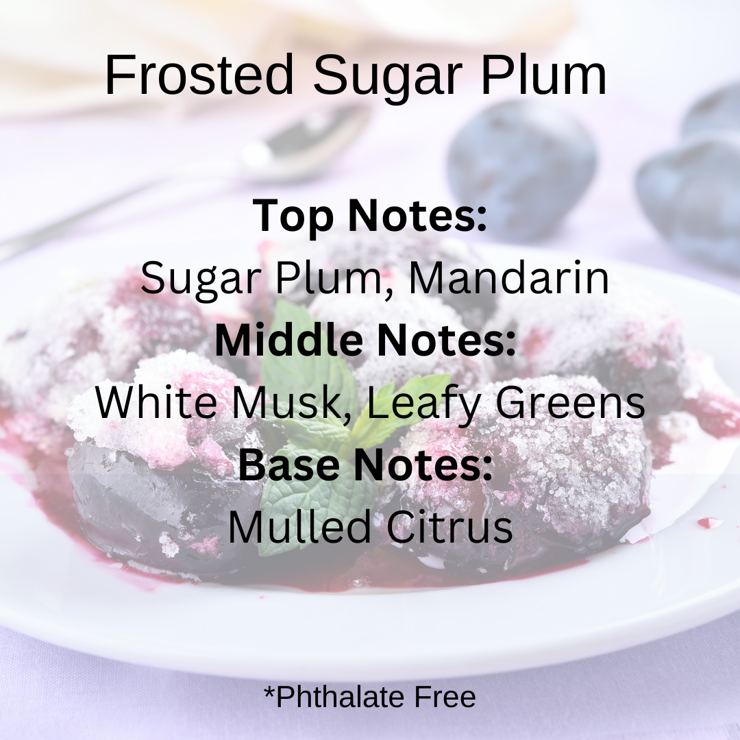 Frosted Sugar Plum 100% Soy Wax Melt