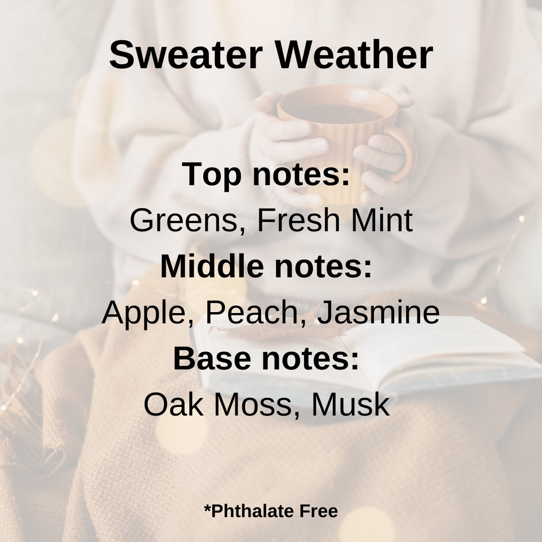 Sweater Weather 100% Soy Wax Melt