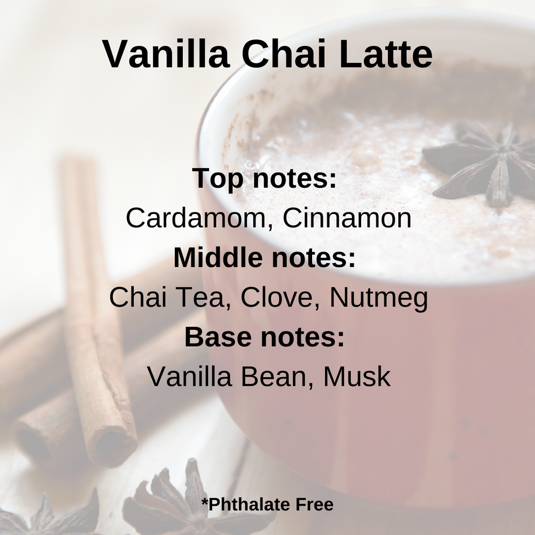 Vanilla Chai Latte 100% Soy Wax Melt