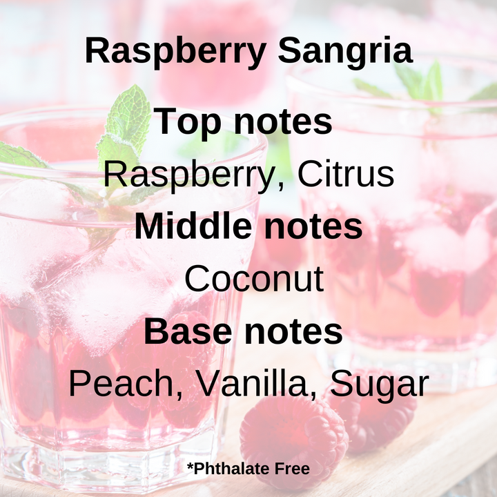 Raspberry Sangria 100% Soy Wax Melt