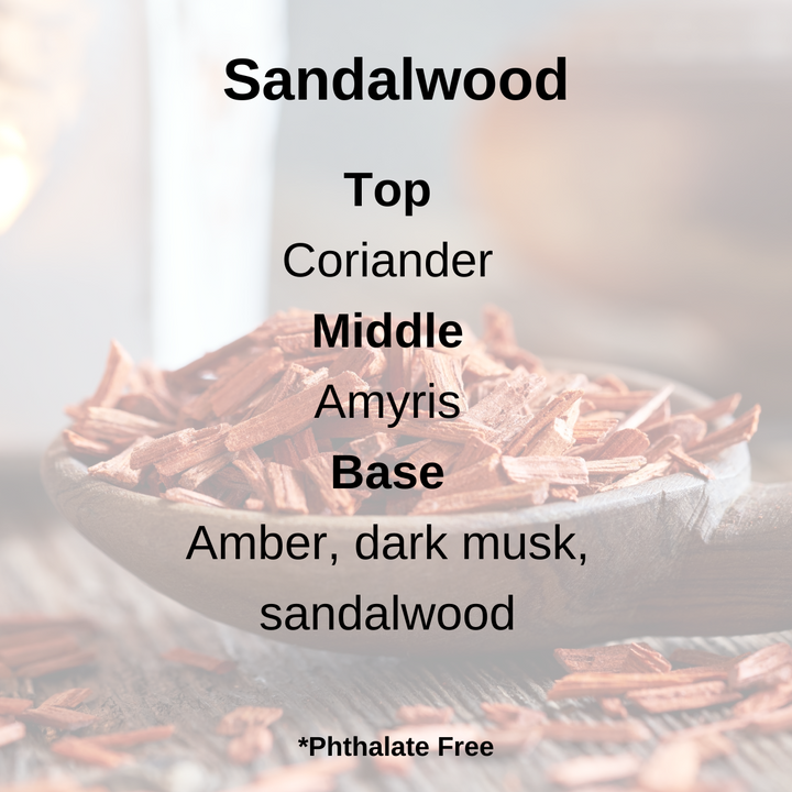 Sandalwood 100% Soy Wax Melt