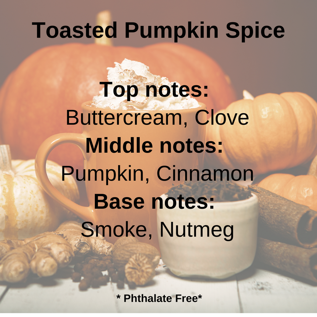 Toasted Pumpkin Spice  100% Soy Wax Melt