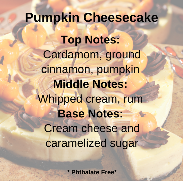 Pumpkin Cheesecake  100% Soy Wax Melt