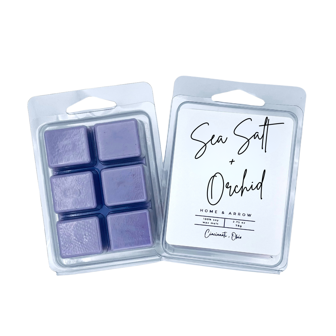 Sea Salt + Orchid 100% Soy Wax Melt
