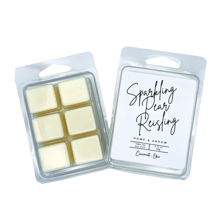 Sparkling Pear Reisling 100% Soy Wax Melt