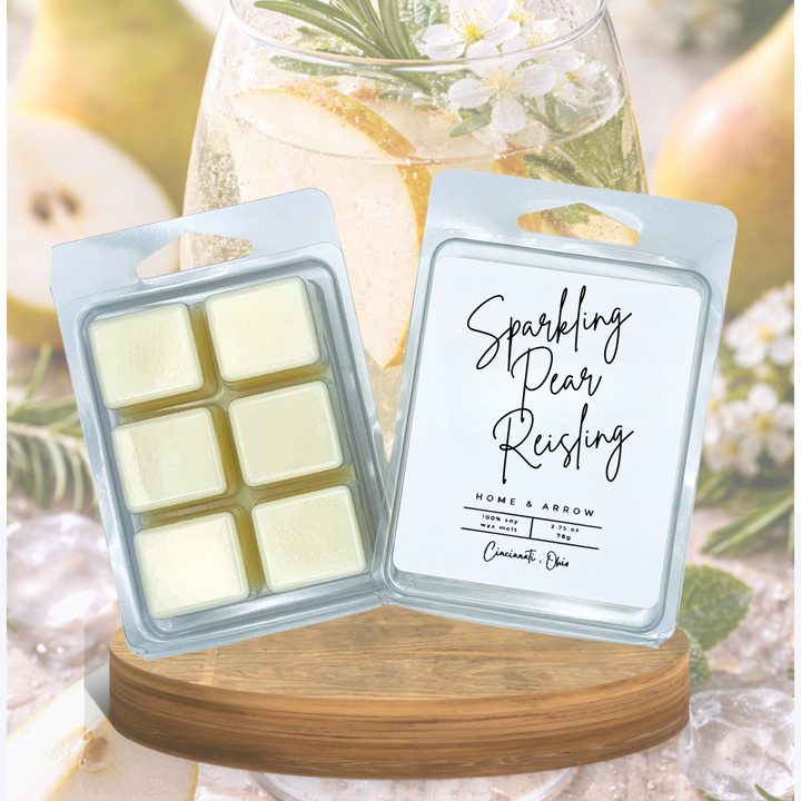 Sparkling Pear Reisling 100% Soy Wax Melt