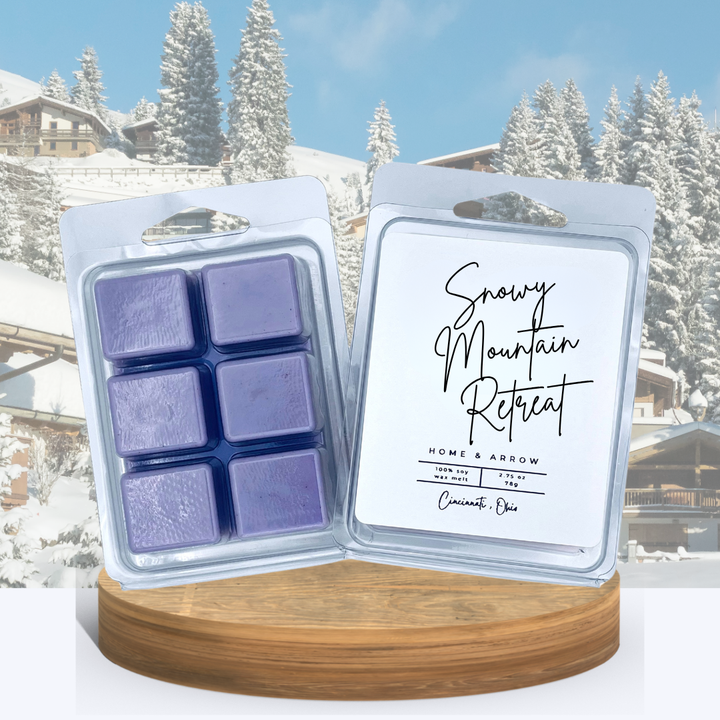 Snowy Mountain Retreat  100% Soy Wax Melt